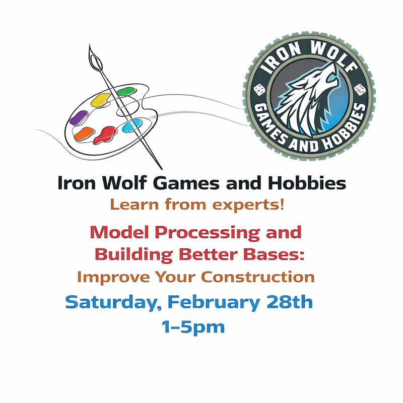 Model Processing and Building Better Bases: Improve Your Construction February 28, 1-5pm