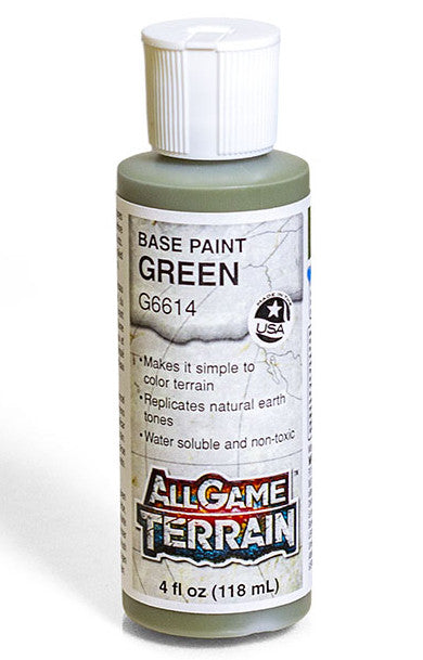 Woodland Scenics Green Base Paint