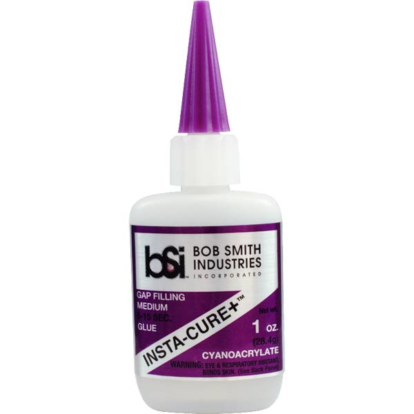 BSI 1 oz Pink & White Insta-Cure Plus Glue